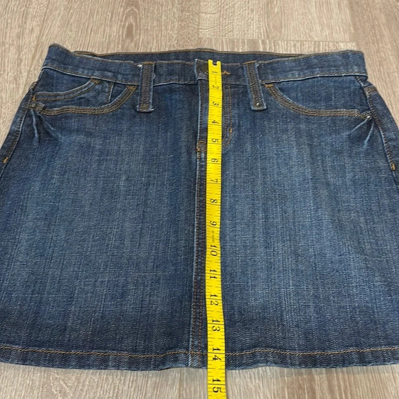 NWOT GAP Denim Jean Mini Skirt Size 4 - Picture 10 of 10
